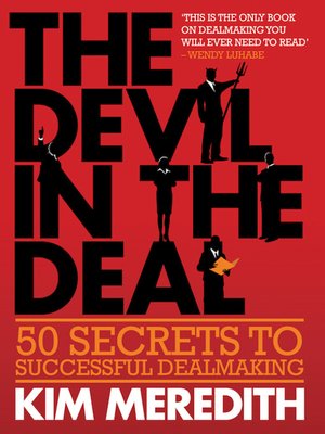 cover image of The Devil in the Deal